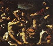  Giovanni Francesco  Guercino The Raising of Lazarus China oil painting reproduction